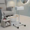 POGGIAPIEDI PER PEDICURE BIANCO