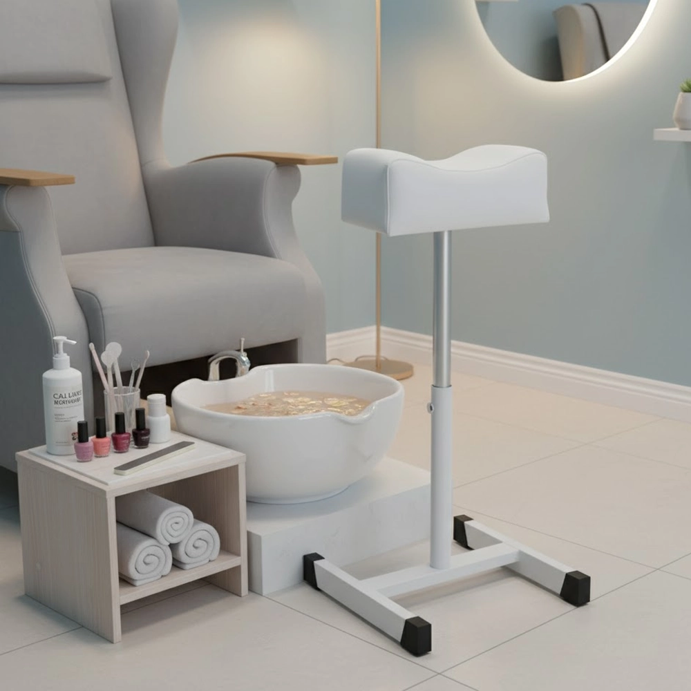 POGGIAPIEDI PER PEDICURE BIANCO