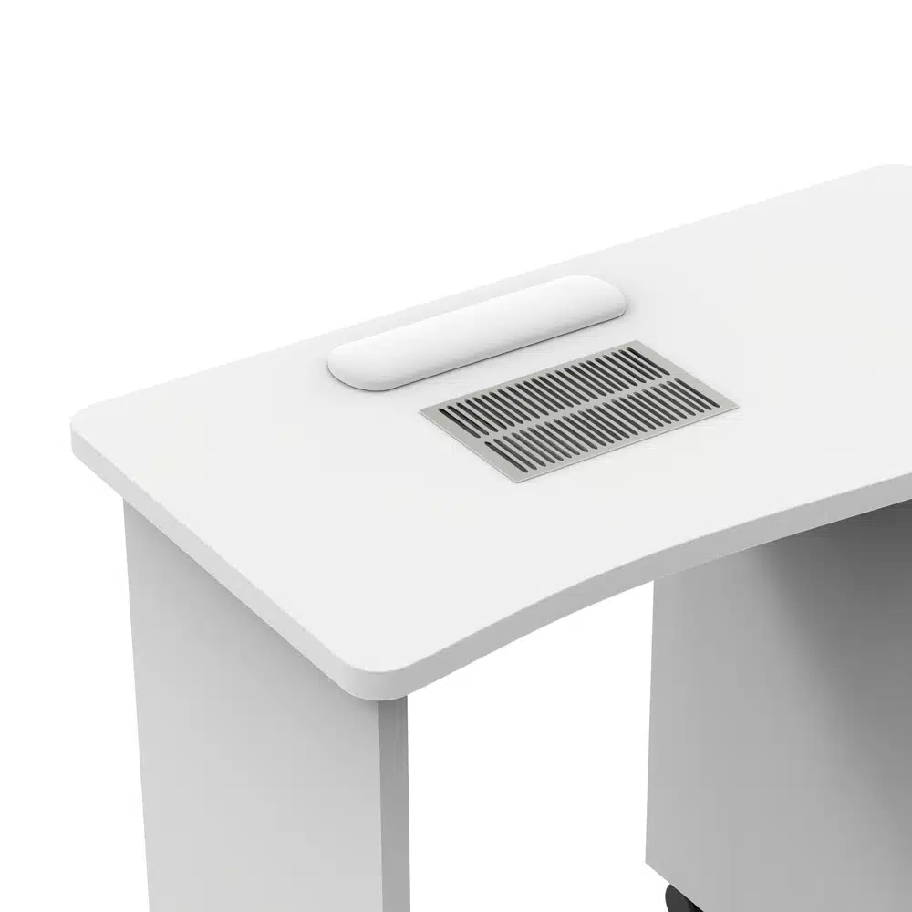 TAVOLO RICOSTRUZIONE UNGHIE CON ASPIRATORE PER ESTETISTE E CENTRI ESTETICI - immagine 4