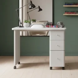 tavolo manicure con aspiratore