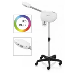 Alternative view of Vaporizzatore Viso Professionale con Ozono e Cromoterapia Therapy Melcap per Centro Estetico