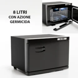 SCALDA ASCIUGAMANI 8 LITRI CON AZIONE GERMICIDA