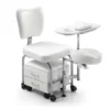 Sedia Pedicure con Poggiapiedi e Cassettiera per Estetista – Postazione Pedicure e Manicure Professionale TENDY
