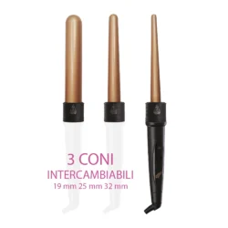 WAVE GOLD STYLE 18:25:32 MELCAP FERRO CONO PER PARRUCCHIERE CAPELLI