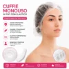 cuffie per capelli monouso in tnt roial