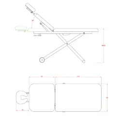 lettino lumb di weelko misure