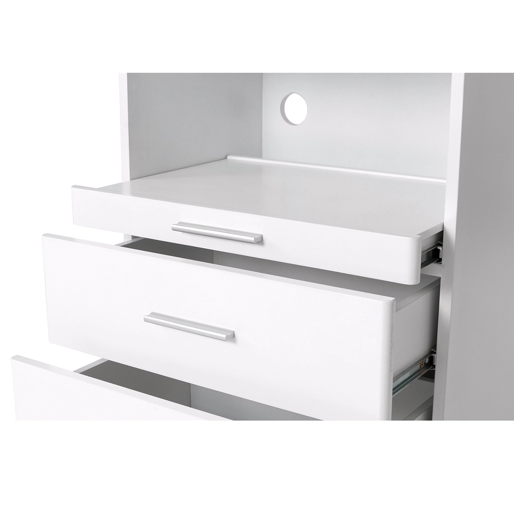 CARRELLO PER ESTETISTE E CENTRI ESTETICI MOBILE CON CASSETTI E RUOTE - immagine 3