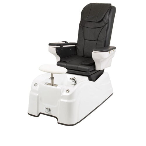 POLTRONA PEDICURE MOTORIZZATA CON VASCHETTA IDROMASSAGGIO E POGGIAPIEDI CALN WEELKO 4122b - immagine 2