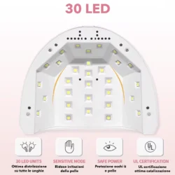 Alternative view of LAMPADA MANICURE LED UV 48 WATT UV LED NAIL