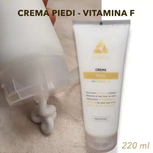 CREMA PIEDI IGIENIZZANTE CON VITAMINA F DA 220 ml Keopalia made in Italy