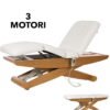 Lettino 3 motori elettrico spa estetica centro benessere solarium weelko 2256 CYX