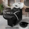 LAVATESTA CAPELLI PARRUCCHIERE VASCA NERA O BIANCA LAVAGGIO CAPELLI BARBIERE UOMO DONNA