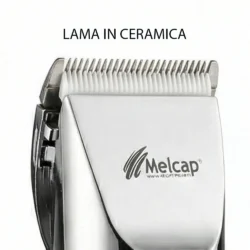 Alternative view of Tosatrice Tagliacapelli Ricaricabile BLADE 2 MELCAP – Lame in Ceramica e Testina in Titanio