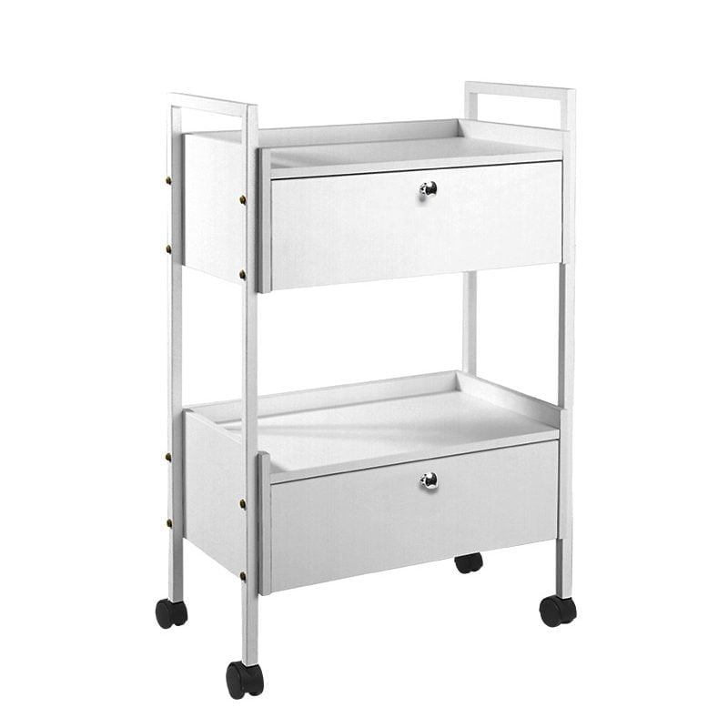 Carrello bianco per estetista centro estetico medicina estetica