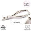 tronchese unghie taglio frontale mezzaluna curvo 11 e 13 cm