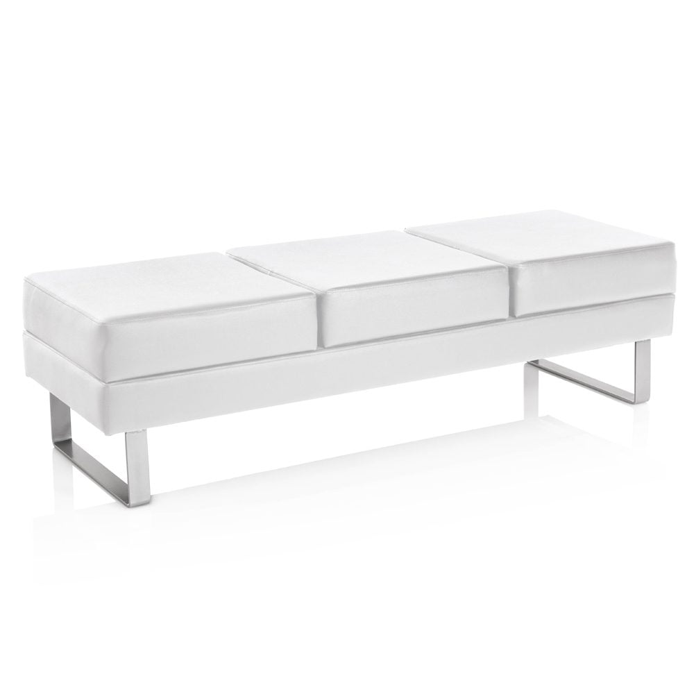 DIVANO PER PARRUCCHIERE O CENTRO ESTETICO, SPA SALONE BIANCO O NERO - immagine 3