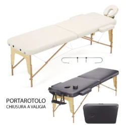 LETTINO DA MASSAGGIO ECONOMICO IN OFFERTA BIANCO O NERO