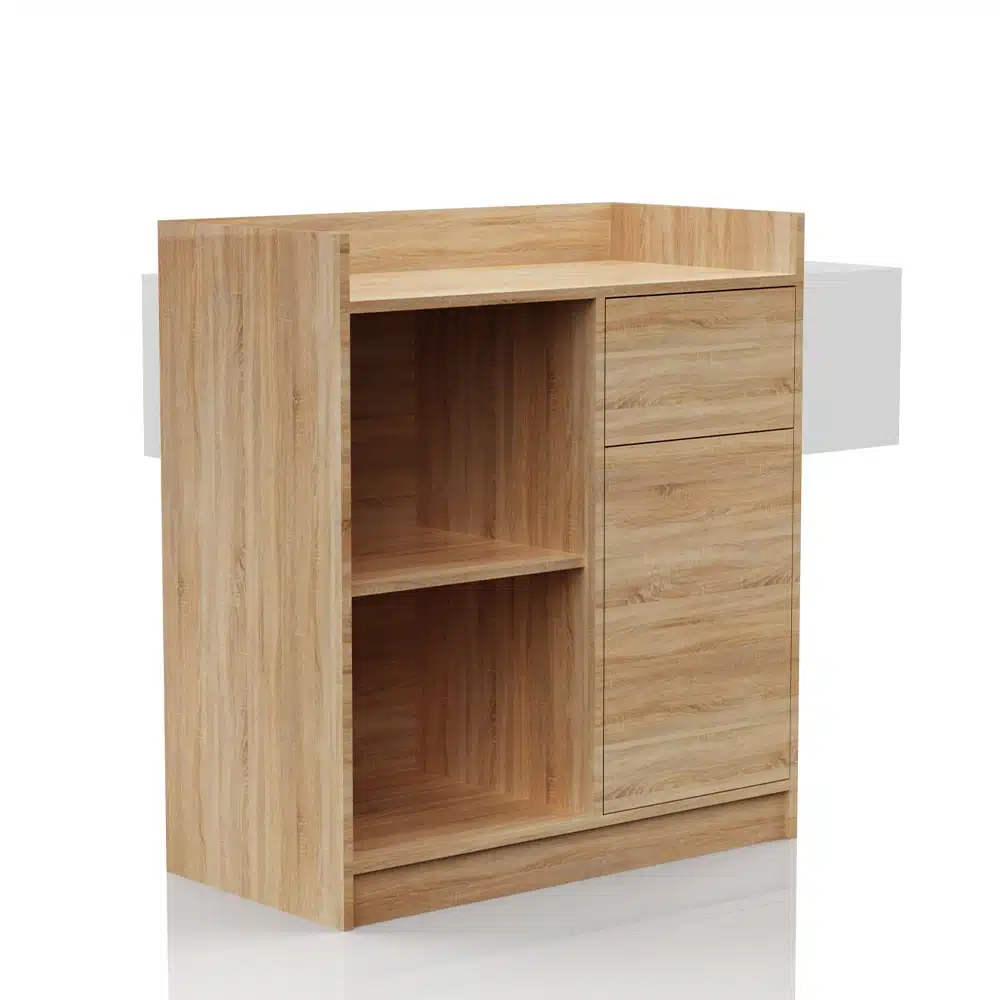 Banco Cassa Reception con Ripiano LED – Made in Italy - immagine 8