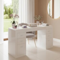 tavolo con aspiratore filtro hepa estetista