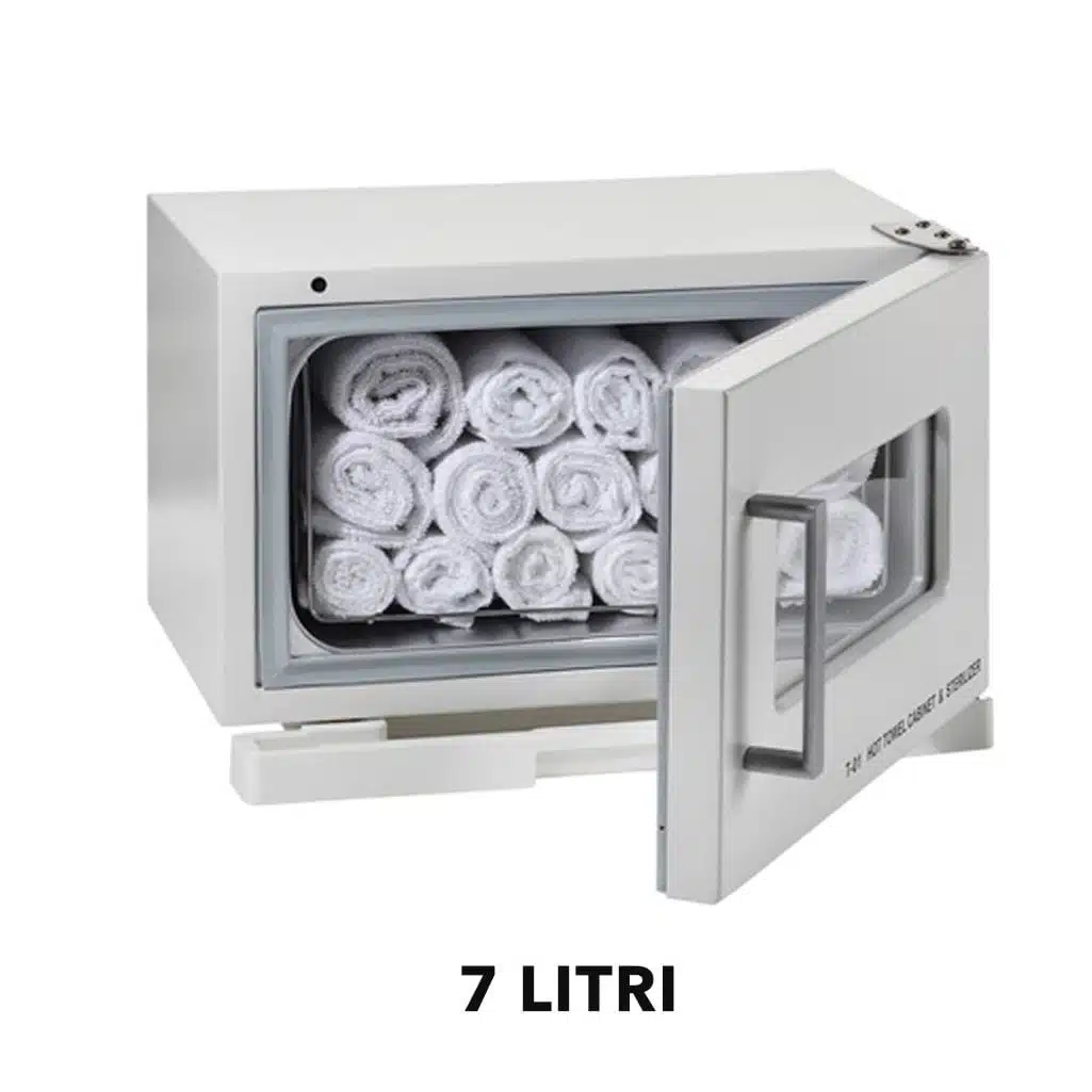 Scaldasalviette Professionale con Sterilizzazione UV – 7 Litri, 60°C - immagine 2