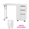 Tavolo manicure richiudibile PLEX DI WEELKO