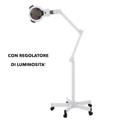 LENTE LED 5 DIOTTRIE INGRANDIMENTO CON STATIVO PER ESTETISTA CENTRO ESTETICO ZOOM