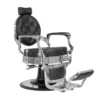 poltrona da barbiere [RZBH006.A12] BUZZ SILVER BLACK