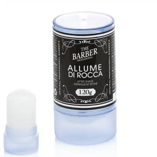 Pietra Allume di rocca in stick astringente emostatico the barber professional