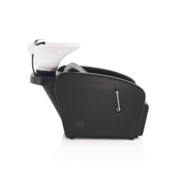 Lavatesta Parrucchiere Class Confort XaniPro con Poggiapiedi e Ceramica Bianca - immagine 3