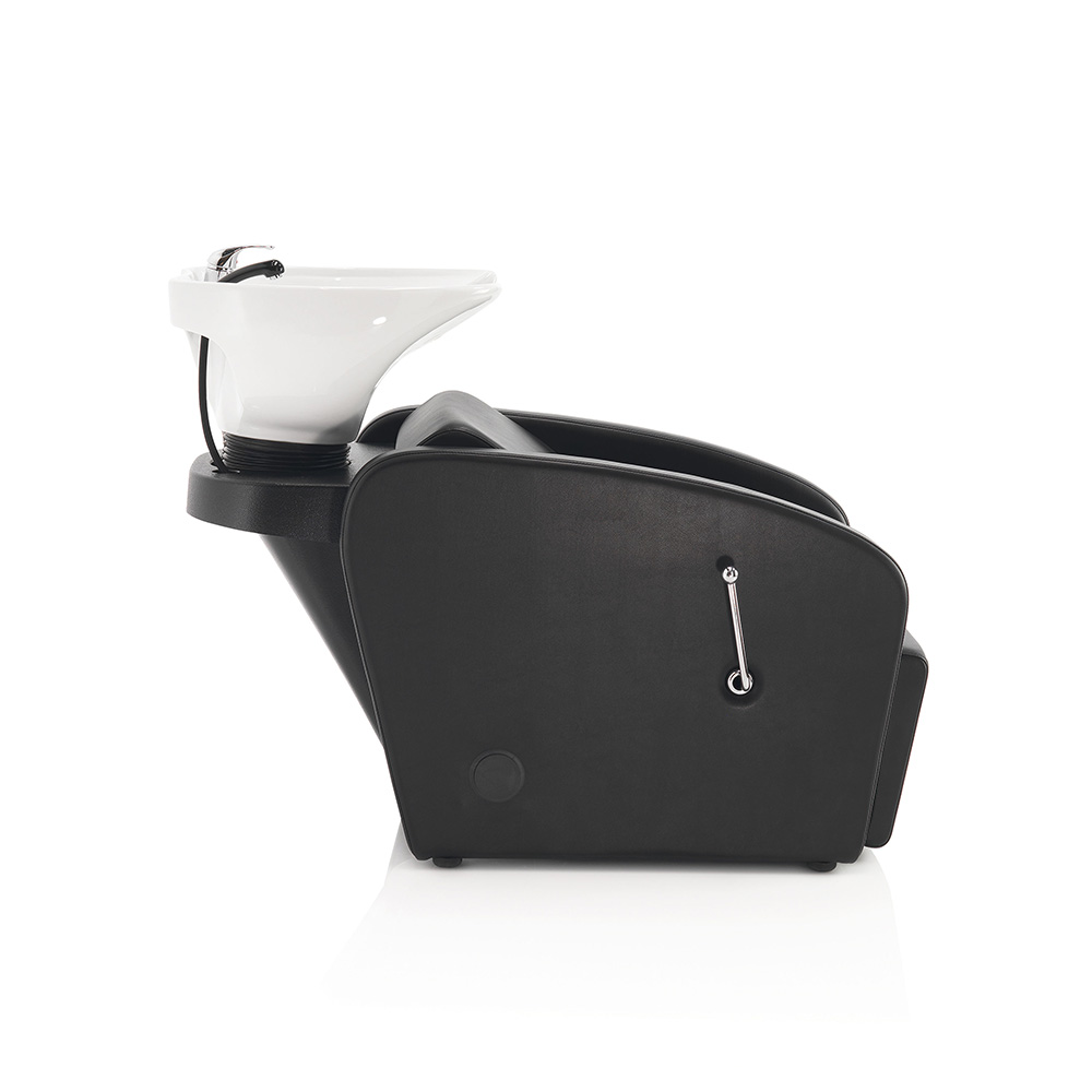 Lavatesta Parrucchiere Class Confort XaniPro con Poggiapiedi e Ceramica Bianca - immagine 3