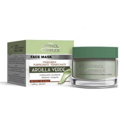 MASHERA VISO PURIFICANTE TONIFICANTE ARGILLA VERDE - RETINOL COMPLEX - 50 ML