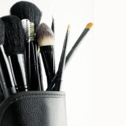 KIT 13 PENNELLI MAKE UP PROFESSIONALI CON CUSTODIA PER MAKE UP ARTIST VISAGISTA ESTETISTA