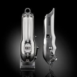 Alternative view of TOSATRICE TAGLIACAPELLI CARBONIO RICARICABILE TAGLIA CAPELLI BARBIERE SENZA FILO CALIBRO METAL JACKET STHAUER