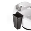 Portaoggetti contenitore in silicone universale per lavatesta parrucchiere