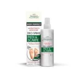 DEO SPRAY PIEDI E SCARPE 100ML Spray Deodorante e disinfettante che mantiene le scarpe e i piedi freschi e asciutti