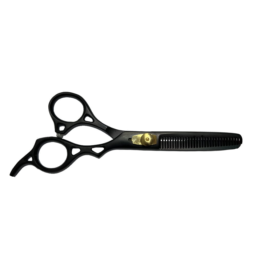 Kit barbiere da taglio, forbici pettine rasoio a mano libera con astuccio - immagine 2