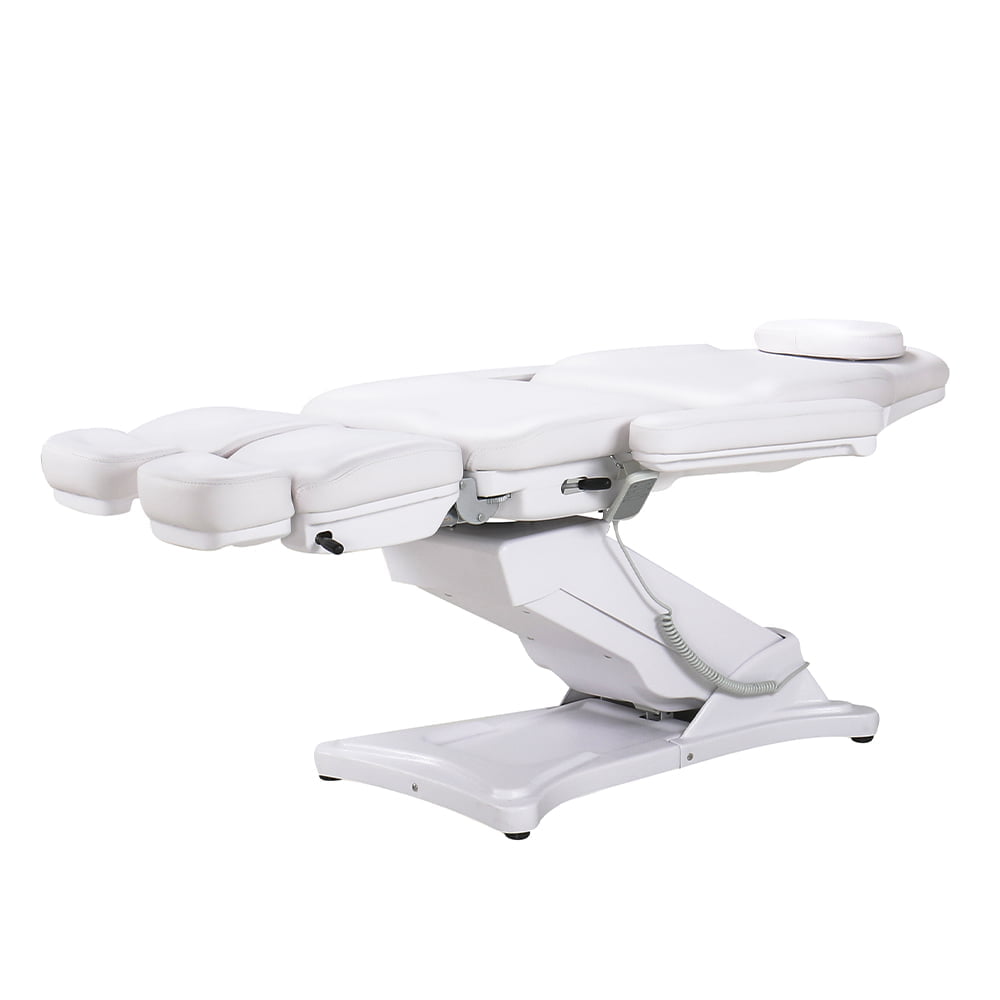 POLTRONA LETTINO PODOLOGICA 2 MOTORI ELETTRICA CON DUE GAMBALI SEPARATI LETTINO PER CENTRO ESTETICO ESTETISTA KEOPALIA - immagine 2