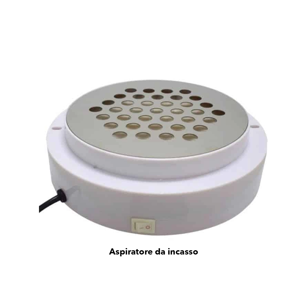 aspiratore da incasso per tavolo manicure filtro hepa
