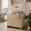 mobile per centro estetico piccolo con lavabo e miscelatore