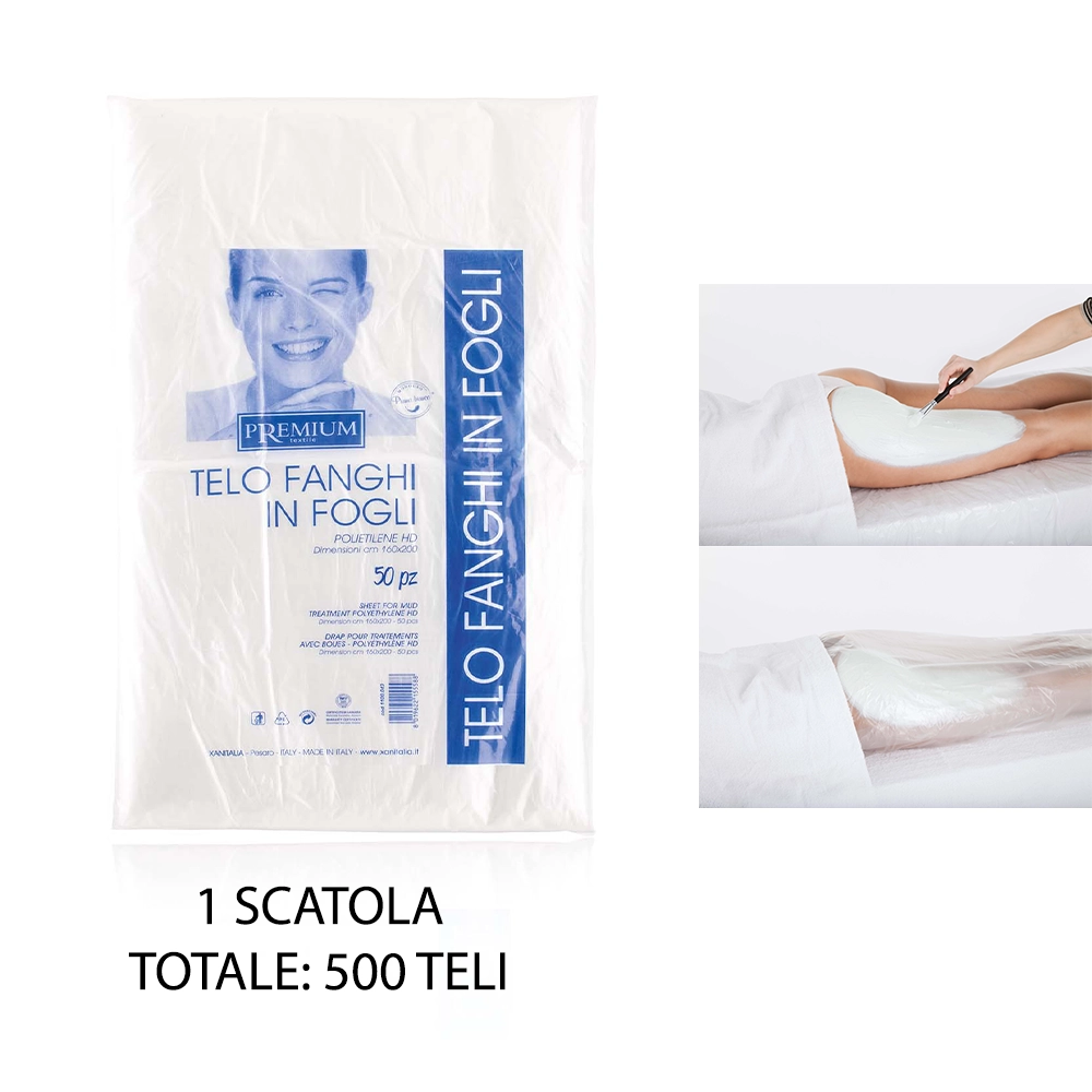 Teli per Fanghi Monouso Telo in Polietilene HD Trasparente Xanitalia 160x200 cm - immagine 4