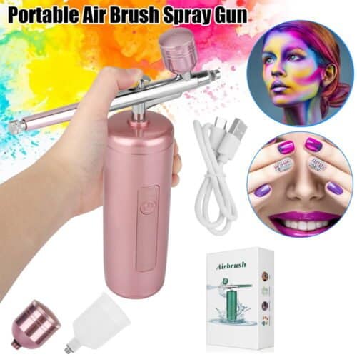 AEROGRAFO PROFESSIONALE ESTETISTA NAIL ART VISO RICOSTRUZIONE UNGHIE NAIS DECORAZIONE TRATTAMENTI VISO baby boomer - immagine 4