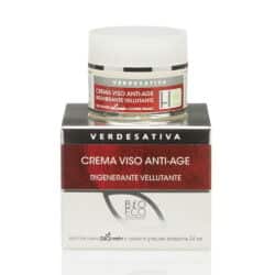 Crema viso Anti Age rigenerante e vellutante Xanin 100% Naturale Verdesativa
