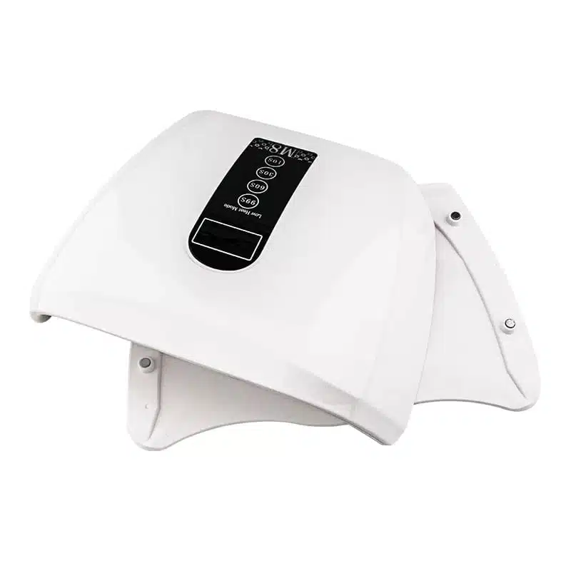 Lampada Led UV manicure per estetista due mani centro estetico professionale luce rosa 96W - immagine 3
