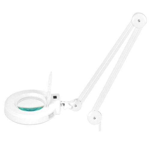 LENTE LED 5 DIOTTRIE INGRANDIMENTO CON STATIVO 5 RAGGI PER ESTETISTA CENTRO ESTETICO - immagine 5