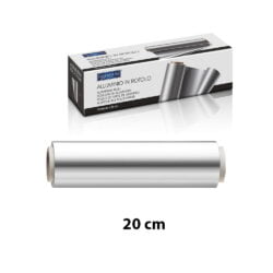 Rotolo di alluminio da 20 cm 15 micron Stagnola