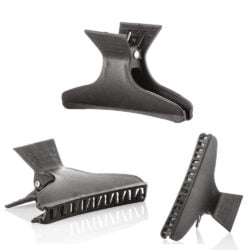 Clips ferma ciocche in plastica 12 pezzi