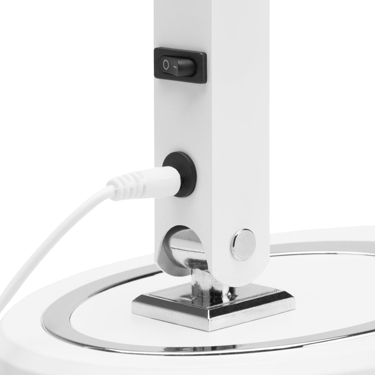 LAMPADA LUCE LED BIANCA LENTE DA TAVOLO PER TAVOLO MANICURE ESTETISTA - immagine 4