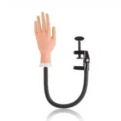 Mano didattica snodata con morsetto nails