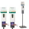 Distributore Sanificatore mani automatico con torretta sensore mani