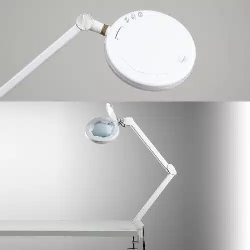 LENTE LED 5 DIOTTRIE TOUCH CON REGOLAZIONE DEL COLORE PER ESTETISTA CENTRO ESTETICO - immagine 3